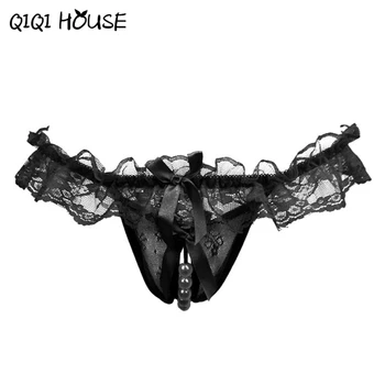 

Crotchless Women Girl Sexy Open Thong Crotch Panties Lace Panties Knicker Thong Lingerie Underwear Culotte Sexy Crotchless Gift