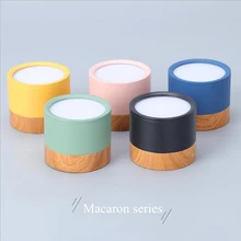 Led поверхностного монтажа macaron многоцветные потолочные светильники без открытого прожекторы в отверстиях дома отеля коридора прохода лампы