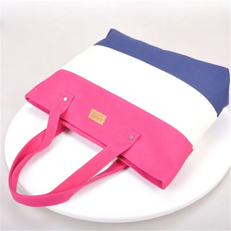 2017 New Mujer Summer Messenger Bag Beach Handbag Bags Brand Totes Women Ladies Stripes Canvas Shoulder Bag Drop Shipping N508 10 2017 New Mujer Summer Messenger Bag Beach Handbag Bags Brand Totes Women Ladies Stripes Canvas Shoulder Bag Drop Shipping N508 10