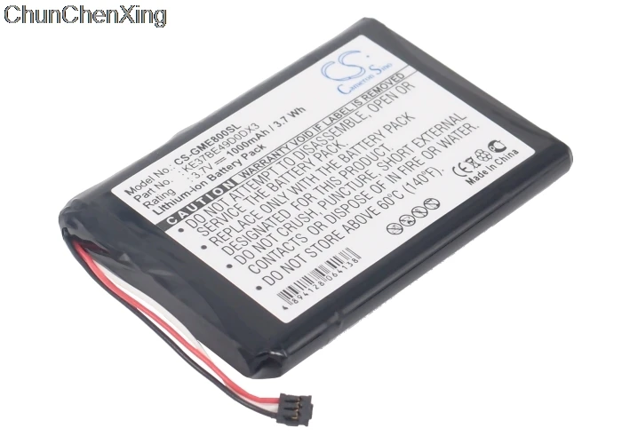 Аккумулятор Cameron Sino 1000 мАч KE37BE49D0DX3 для Garmin Edge 800 810|Цифровые аккумуляторы| |