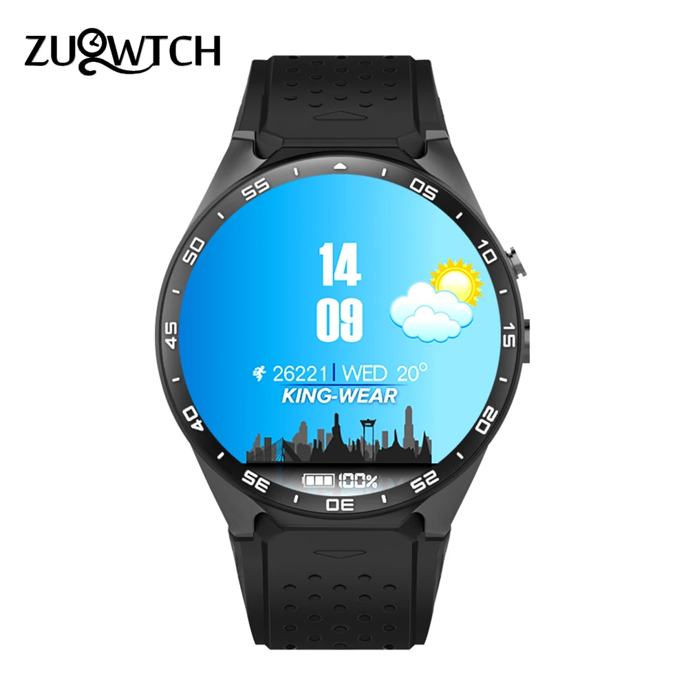 

Smart Watch KW88 Android Watch 1.39 inch OLED Screen 512MB+4GB Smartwatch Support 3G SIM Card GPS WiFi Bluetooth Watch Phone