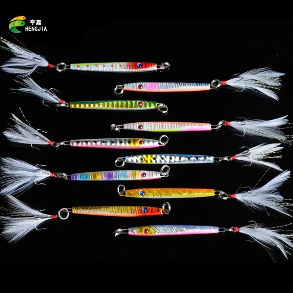 

10pc 11g Jig Fishing Pesca Lure Tackle Wobblers Fish Jigging Lures Isca Artificial Crankbait Tackles Metal Paillette Hard Bait