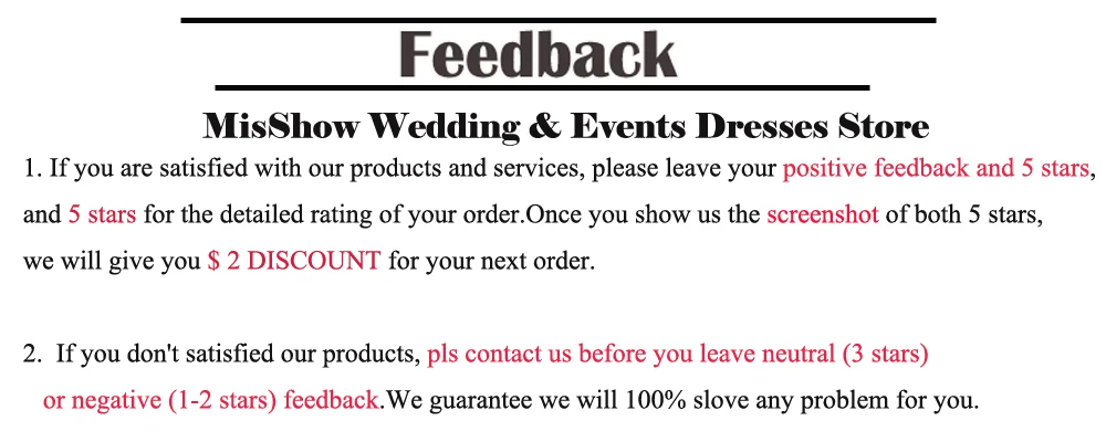 mishow wedding feedback