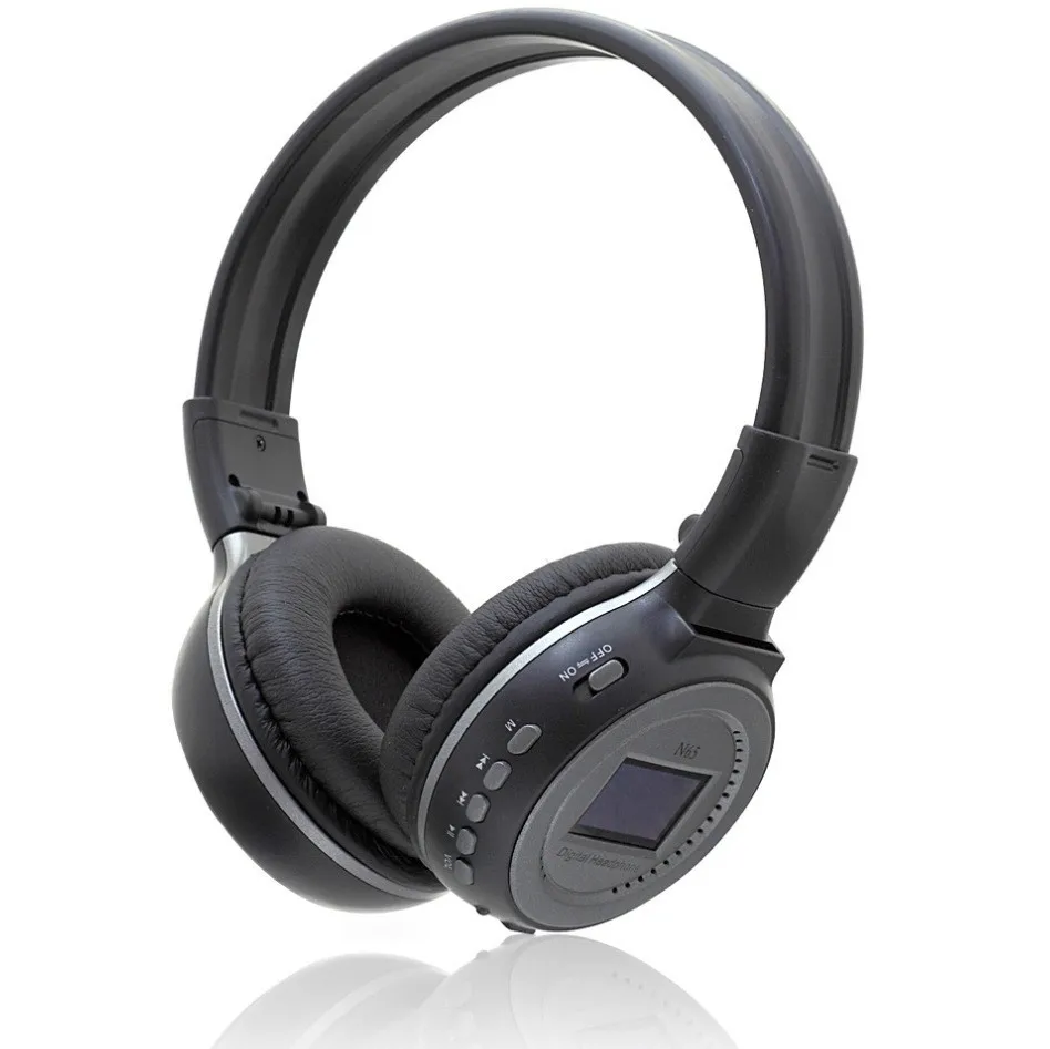 2015-Wireless-Headphone-With-LCD-Screen-Digital-Headset-Zealot-N65-Over-Ear-Headphone-with-noise-cancelling
