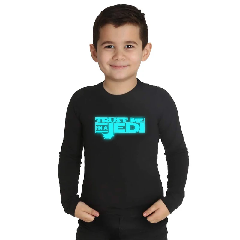 Футболка LYTLM JEDI футболка для мальчиков «Звездные войны» Детская футболка с короткими рукавами Enfant Garcon, футболки в стиле панк-хоп для мальчиков детская одежда Camisetas