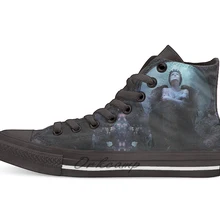 Le Cabinet de curiosites Sirin Повседневная Высокая холщовая обувь кеды для Прямая