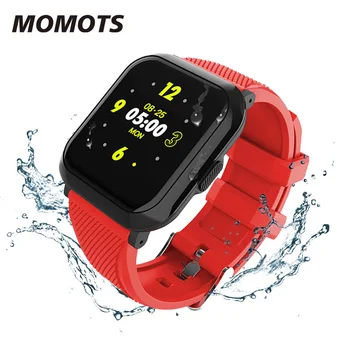

MOMOTS DB12 Full Touch Big Screen Smart Watch IP68 Waterproof Sport Fitness Tracker Blood Pressure Monitor Women Men Smart Band