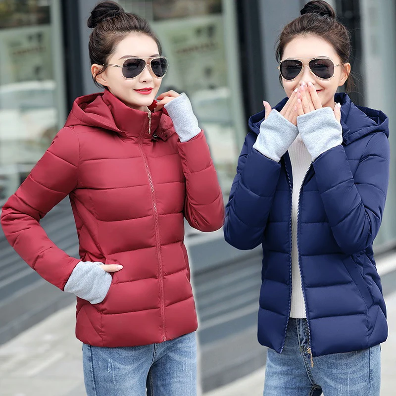 

Plus size S-5XL Women Down Jacket New 2019 Winter Jacket Women Thick Snow Wear Winter Coat Lady Clothing Female Jackets Parkas