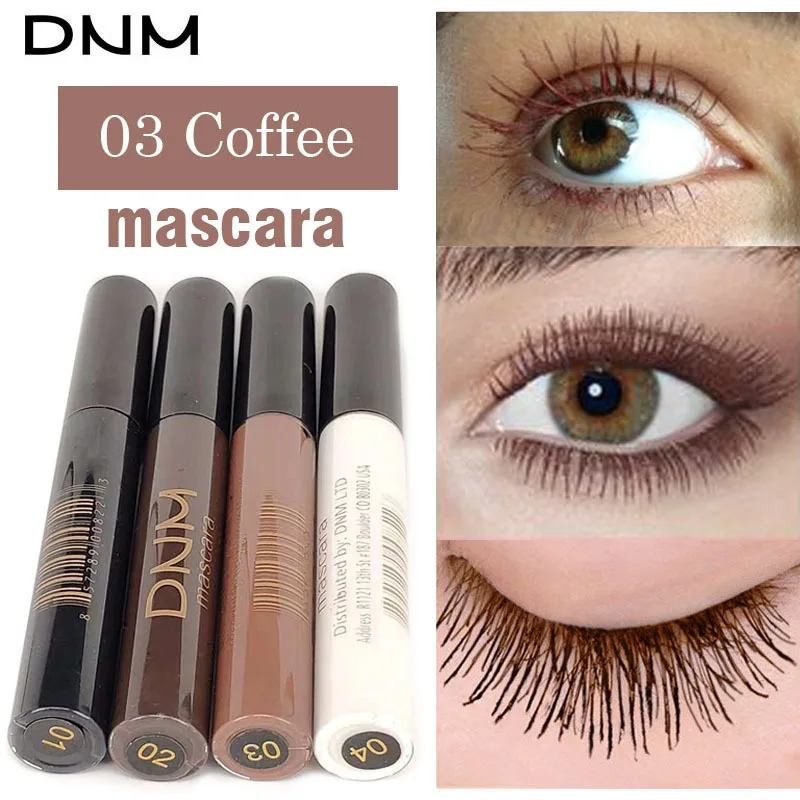 Natural Colorful Waterproof Curling Mascara for Party and Festival – Black, Brown, White – Eye Lash Extension Makeup Tool image 2