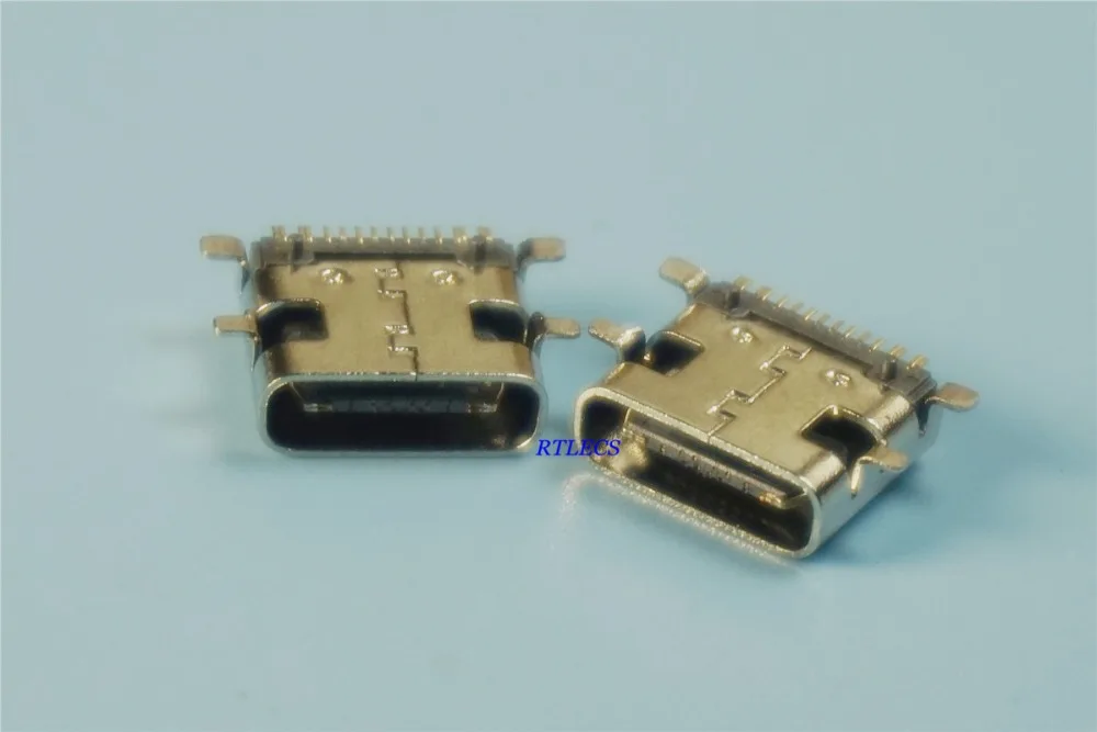 10 шт. разъем USB Type C 3 1 16 контактов|Соединители| |