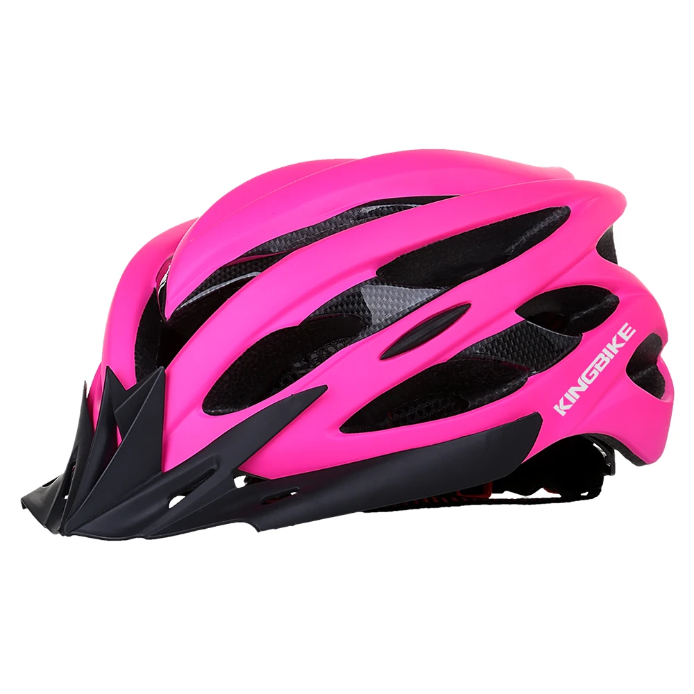 KINGBIKE дизайн Матовые Белые велосипедные шлемы MTB Горный шоссейный велосипедный шлем женский велосипедный с задним светильник Casco Ciclismo