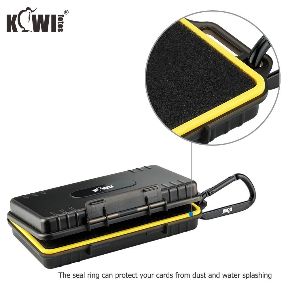 KIWIFOTOS KCB-UN1 чехол для переноски может хранить телефоны/музыкальные плееры/наушники/аккумуляторы/зарядные устройства или другие небольшие электронные продукты