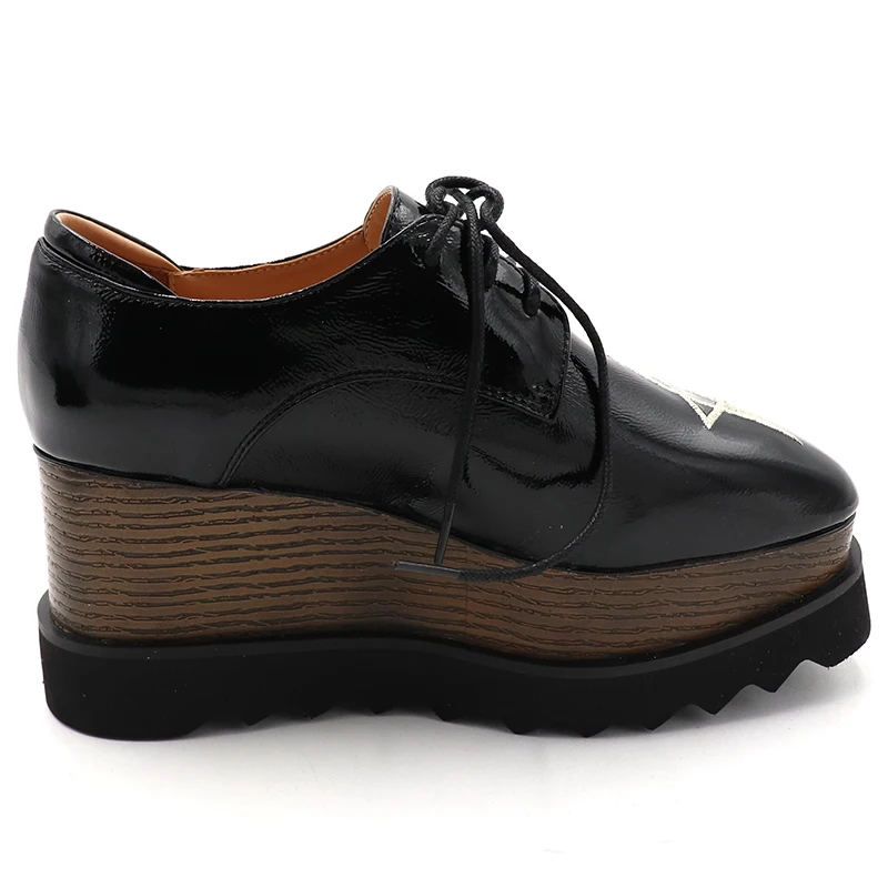 Mode Enmayer Rouge Pompes Noir De Haut Orteil Dentelle Plate Partie Impression Compensées Occasionnels forme Carré Chaussures Talon Jusqu'à Rencontres Femme Zx4Zqrw