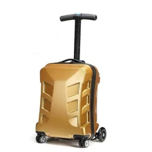 Travel tale 2" дюймов Чехол для переноски на скутер чемодан кабина ленивый чемодан на колесиках для подростков