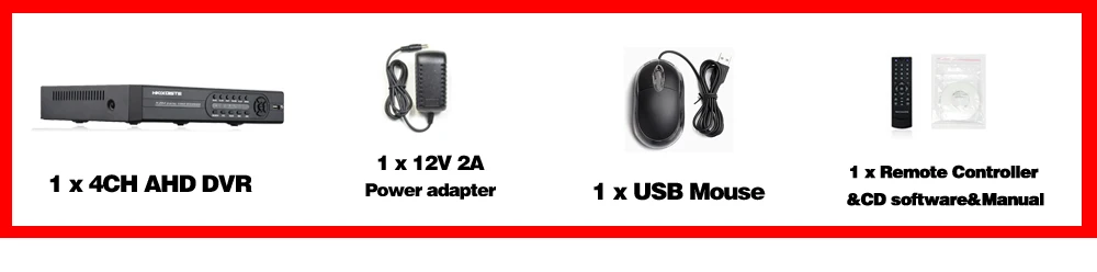 HKIXDISTE домашняя система видеонаблюдения AHD DVR 4CH HD 1080P видео рекордер H.264 CCTV камера 8