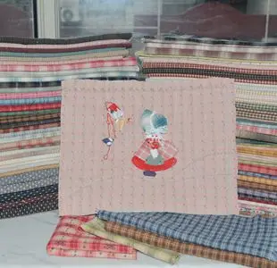 

Yarn-dyed fabric 25*24 DIY Handmade patchwork quilts 20 Different style cotton countryside Stripe