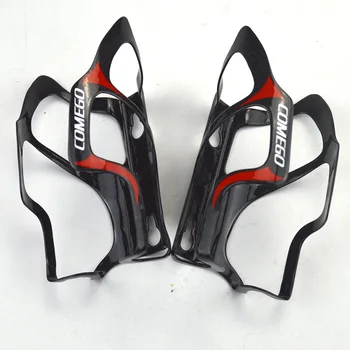 

2pcs/lot Carbon MTB Road Mountain Bike Bicycle Water Bottle Cages Cycling Bottle Holder Ultralight Handlebar Mount 2 color