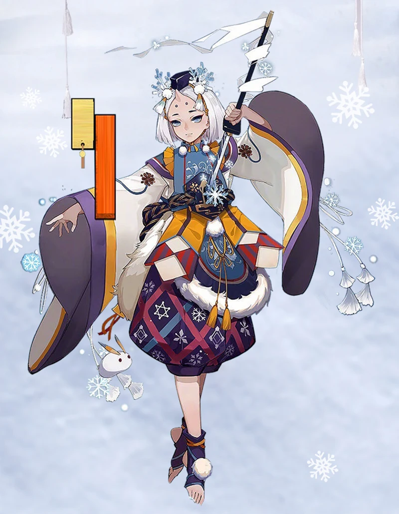 Игра Onmyoji снорунт Униформа SSR рисунок косплей костюм, полный набор S M L XL XXL 3XL унисекс для Хэллоуина Вечерние