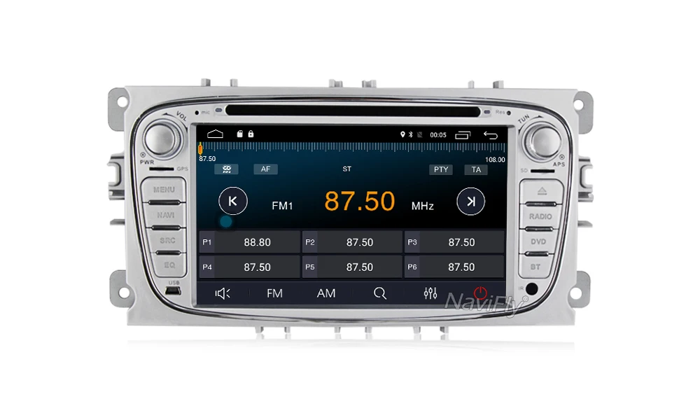 Top NaviFly Android 7.1 Car dvd multimedia player radio For FORD Mondeo S-MAX C-Max FOCUS 2008 2009 2010 2011 with GPS Navi 4G WIFi 17