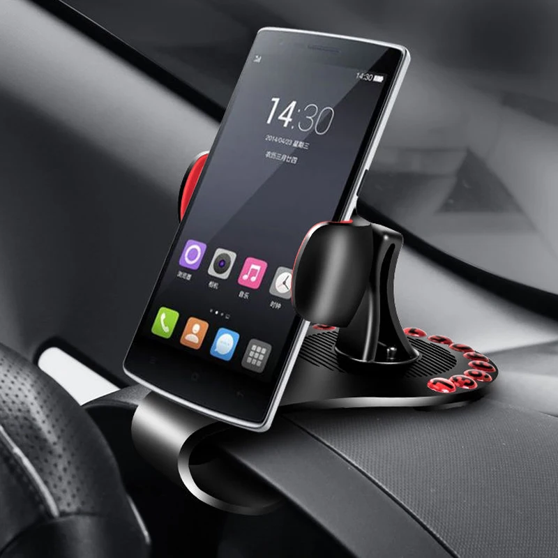 

Universal 2 in 1 Car Dashboard Phone Holder Temporary Car Parking Card Sticker Car Styling Phone Number Plate HUD Phone Stand