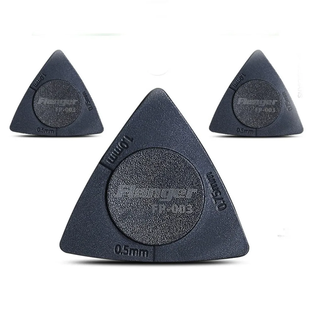 

Triangle Frosted Antiskid Plectrum Electric Guitar Pick Acoustic Music Picks Plectrum 0.5/0.75/1mm Thickness Guitar Accessories
