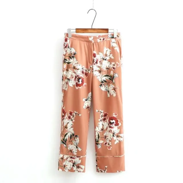 2017 Women Blazer Pants Set Floral Print Two Piece Women Long-sleeve Blazer Tops women Blazers and Jackets 2017 Women Blazer Pants Set Floral Print Two Piece Women Long-sleeve Blazer Tops women Blazers and Jackets