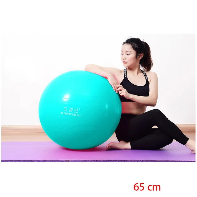 Wholesale Blue Thick Yoga Balls Bola Pilates Fitness Gym Balance 