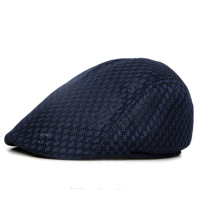 men with beret Men's Hat Berets Cap Golf Driving Sun Flat Cap Fashion Cotton Berets Caps for Men Casual Peaked Hat Visors Casquette Hats male beret cap Berets