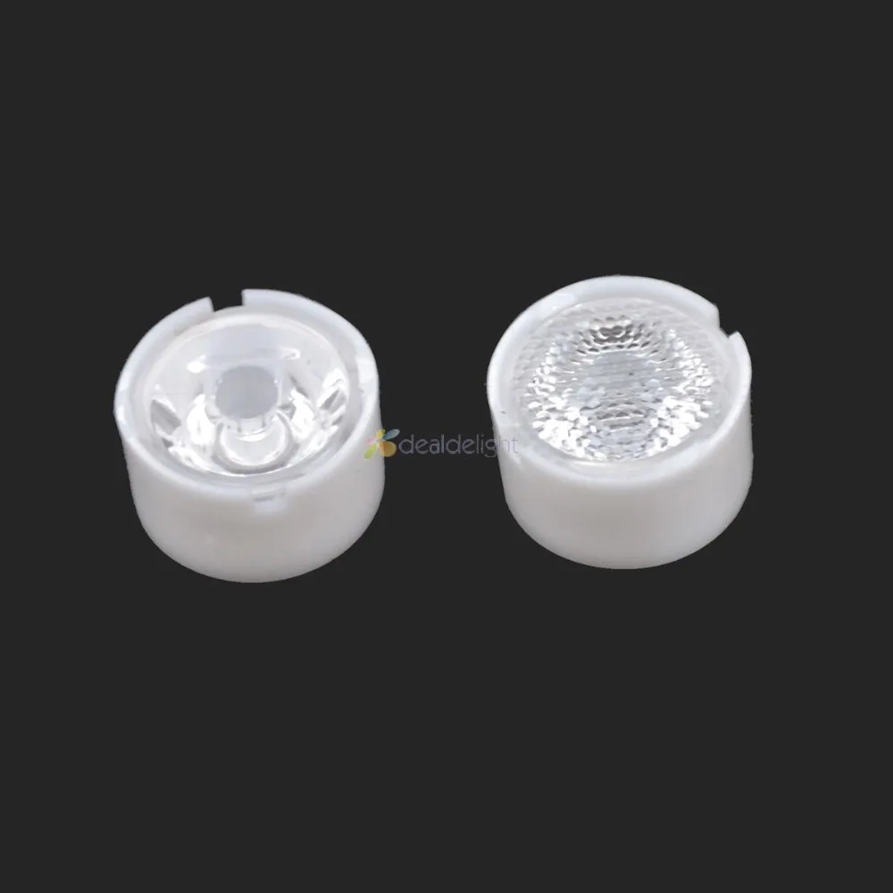 10x13 мм Светодиодная линза 5 градусов или 90 прозрачная поверхность из бисера для CREE