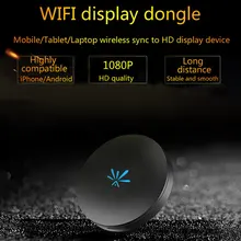 G6 Portable Mini Wi-Fi Display Dongle HD 1080P High Compatible with Mobile Phone/Tablet/Computer Plug and Play