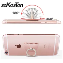 2018 новый сотовый телефон палец кольцо держатель для iPhone 6 6S 6 Plus 6S плюс 7 8 Роскошные Кольцо владельца смартфона подставка-держатель для Huawei