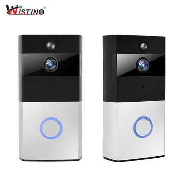 

Wistino WiFi Doorbell Intercom Two-way Audio Wireless 720P Security Camera Alarm Mobile Remote Access Night Vision Motion Detect