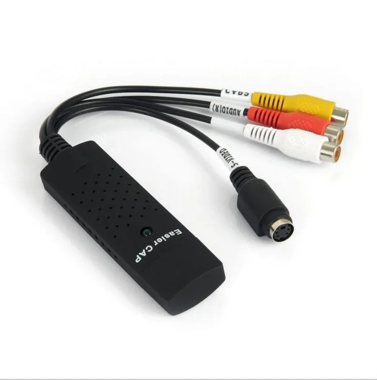 USB1.1/2.0 Video Capture Card TV Tuner VCR DVD Audio Adapter Converter