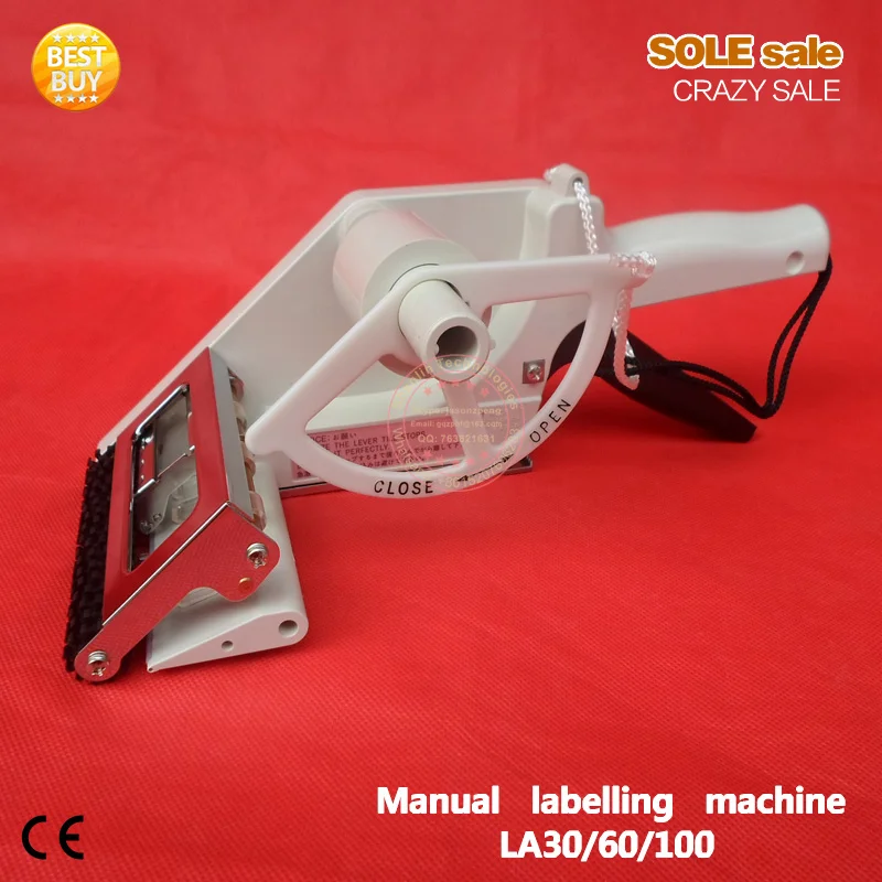 Buy Manual labels applicator barcode paper label