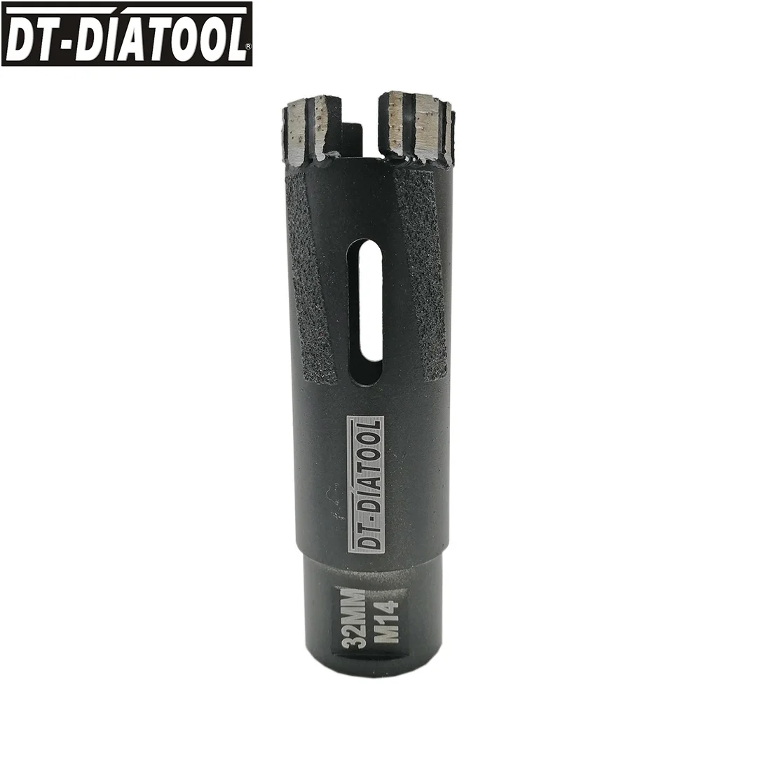 DT-DIATOOL 1pc Laser Welded Turbo segments Dry Diamond Hole Saw Dry Drilling Core Bits M14 Thread for hard granite marble DT-DIATOOL 1pc Laser Welded Turbo segments Dry Diamond Hole Saw Dry Drilling Core Bits M14 Thread for hard granite marble