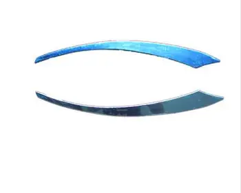 

Accessories For Skoda Rapid Spaceback 2014 2015 Stainless Steel Front Head Light Eyelid Cover Trim