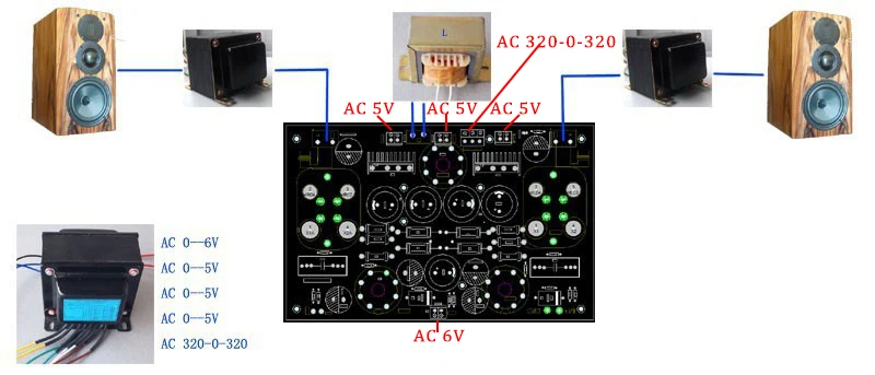 HIFI ламповый усилитель 300B Ламповый усилитель комплекты 6SN7+ 5U4G amp 8 Вт+ 8 Вт Класс А ламповый усилитель комплекты