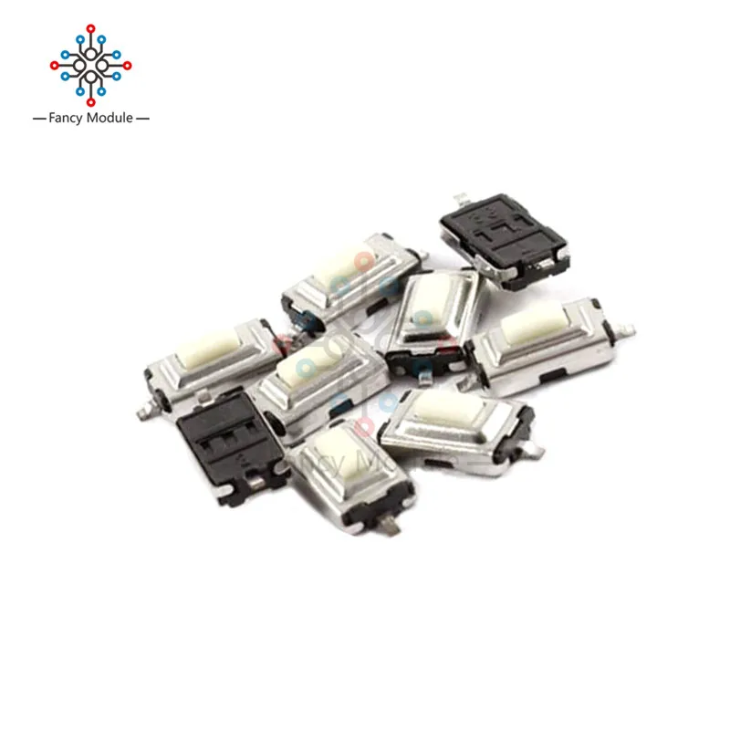 

20pcs 3X6X2.5mm Tactile Push Button Switch Tact Switch Micro Switch 2-Pin SMD