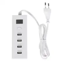 Универсальное зарядное устройство ALLOYSEED с 4 USB портами 5 В 2