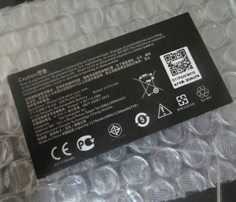 

ALLCCX high quality mobile phone battery C11P1320 for ASUS A14 A400 A400CG A450CG padfone mini 4.0 T100EP ZenFone 4