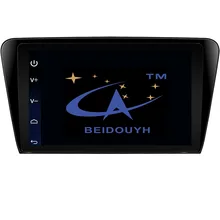BEIDOUYH 10.2 inch Android Car GPS Navigation for Skoda Octavia 2014-2016 support can-bus/APP Download/SWC/RDS Radio/DVR/wifi