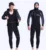 DIVE&SAIL 2 piece 5MM SCR neoprene men's wetsuit hooded diving suit zipper split diving suit double professional Thicken warm