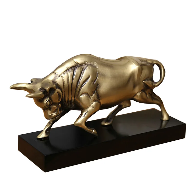 Cow ornaments brass cow decorationin Figurines & Miniatures from Home