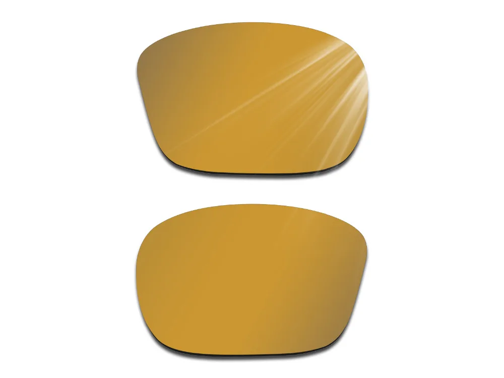 Glintbay, 2 пары поляризованных солнцезащитных очков, Сменные линзы для солнцезащитных очков, для Окли, серебристого цвета, F, стелс, черного и бронзового цвета, золотого цвета