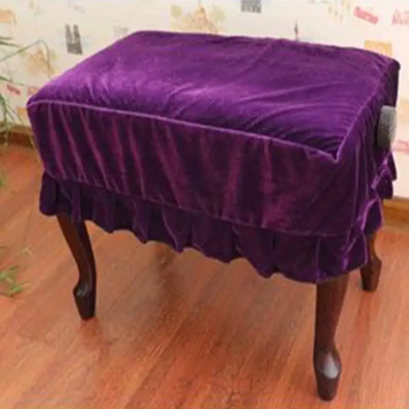 Piano Stool Cover Piano Chair Stool Seat Covers Piano Bench Cover
