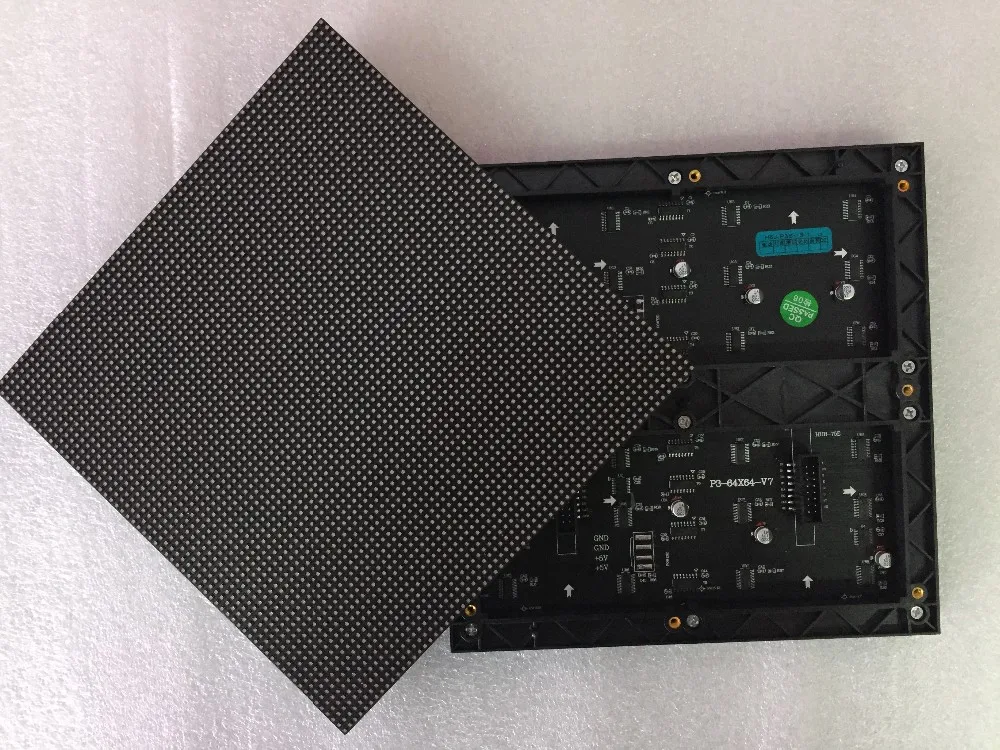 64x64 indoor RGB hd p3 indoor led module video wall high quality P2.5 P3 P4 P5 P6 P7.62 P8 P10 LED panel full color led display