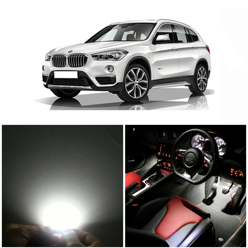 No Error White 12 Lights Smd Led Interior For Bmw X1 E84 Standard Sunroof No Error White 12 Lights Smd Led Interior For Bmw X1 E84 Standard Sunroof