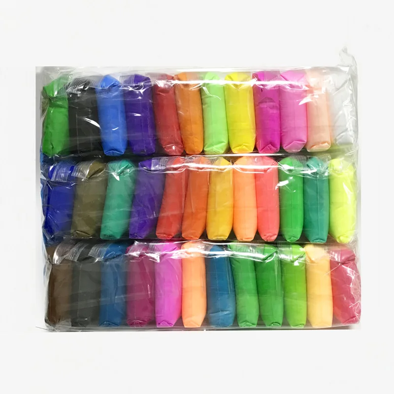 

36 Colors/Set Super Light Clay with 3 Tools Air Drying Light Plasticine Modelling Clay Handmade Educational 5D Toys for Children