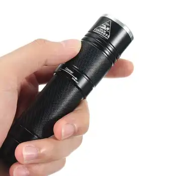 

Smuxi 3 Modes Rotated Zoomable T6 LED Diving Flashlight Underwater Brightness Torch By 18650 Battery For Camping Cycling Fishing