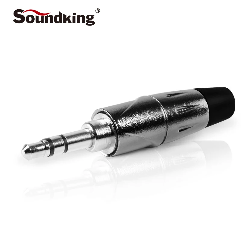 Soundking 1/8 &quot3 5 вставной фланец дизайн используется для Iphone Ipad 3 стерео разъем легко